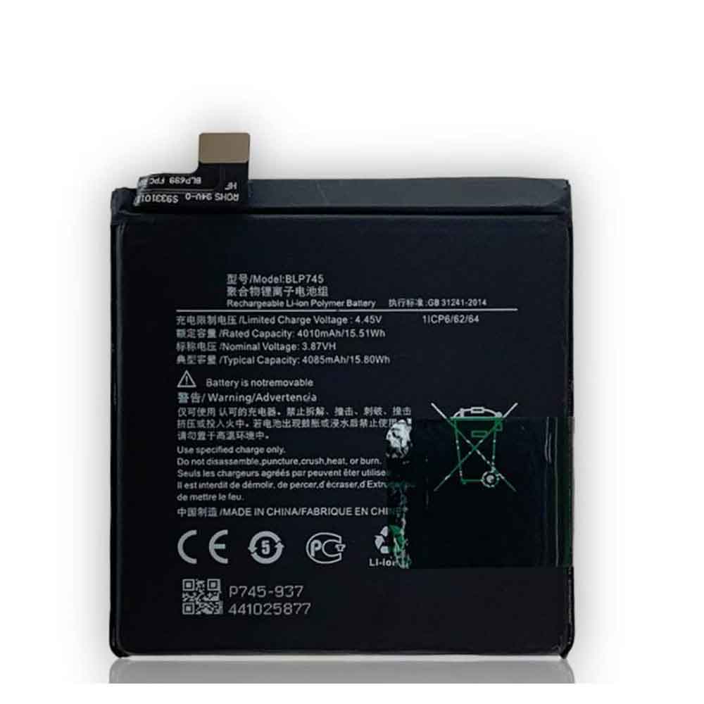 Batería para A77-A77M/T-A73-A73S-A73M/oppo-BLP745